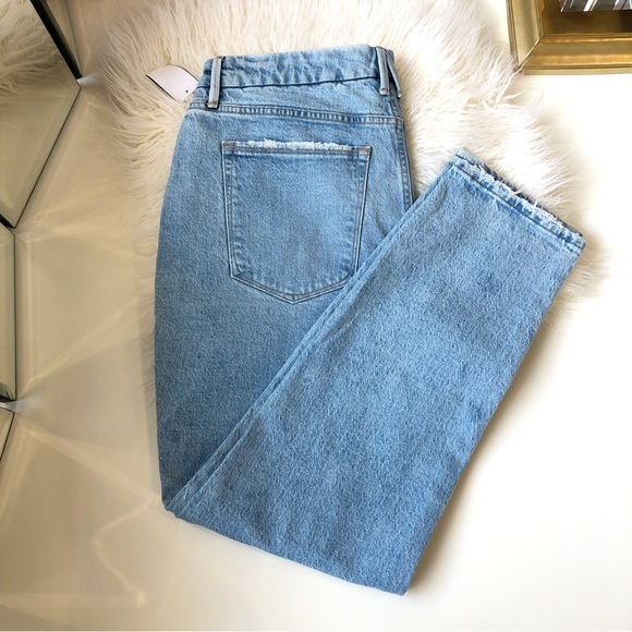 GOOD AMERICAN NWT Good Girlfriend High Denim Jeans NEW With Tags - Picture 5 of 16
